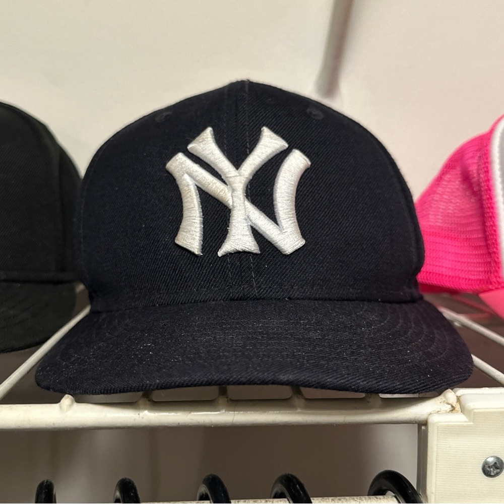 Black Cap with White Logo